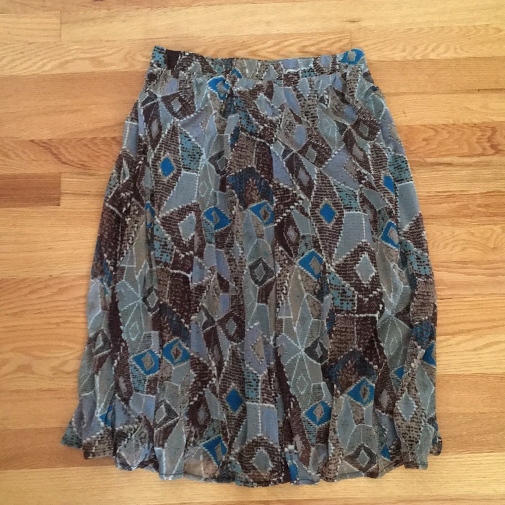 WORN ONCE- perfect condition long skirt.